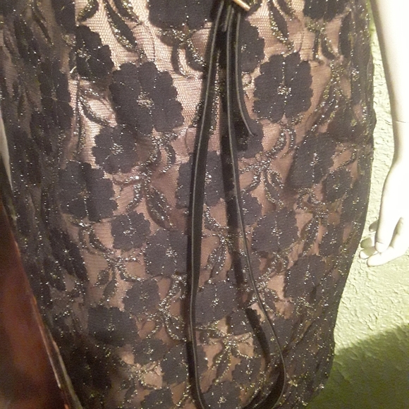 Black Lace Dress - Picture 3 of 6